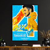 Marvel Studios The Fantastic Four "Family First" Art Poster